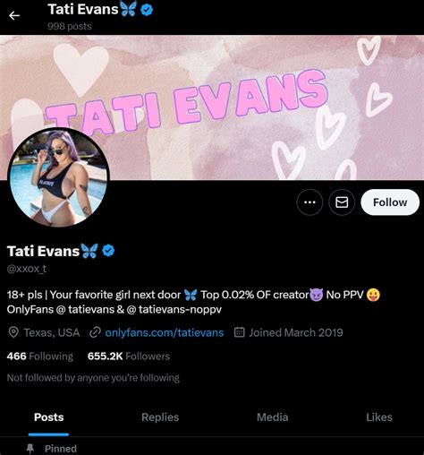 tati evans leaked onlyfans|Tati Evans (@funwithtati) • Instagram photos and videos